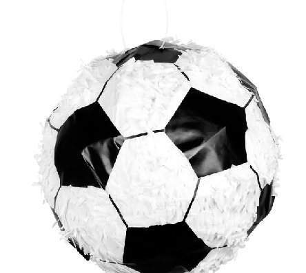 Pinata Fußball in schwarz/weiß Pinata Fußball in schwarz/weiß