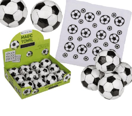 Magisches Fußball Handtuch, 1 Stück