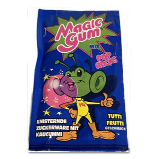 Magic Gum Pop Rocks Tutti Frutti