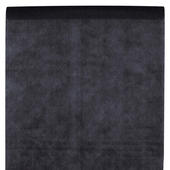 Papiertischdecke - Polyester, schwarz, 10m