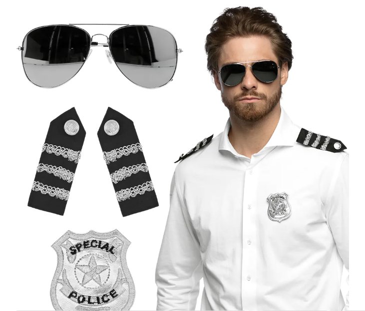 Verkleidungsset Polizist Verkleidungsset Polizist