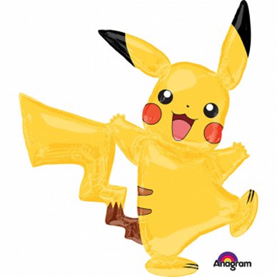 Airwalker Pikachu, 132 x 139 cm