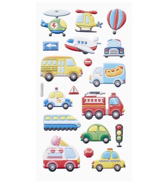 Softy Sticker Fahrzeuge Softy Sticker Fahrzeuge