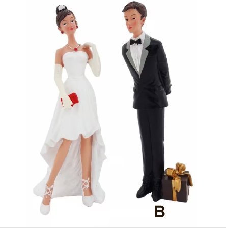 Hochzeit - Bräutigam als Polyresinfigur, 19 cm