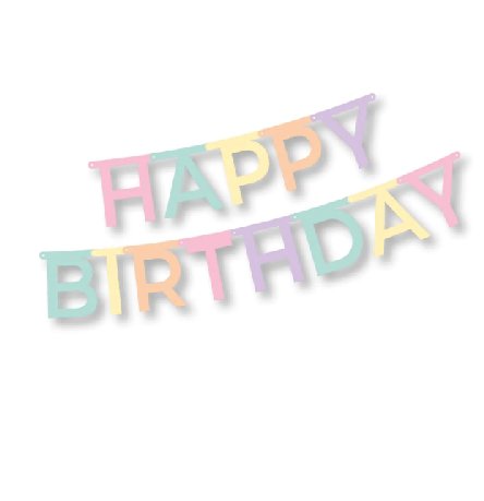 Geburtstag Grußkette Happy Birthday