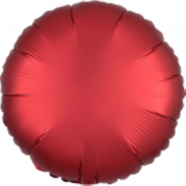 Folienballon - ROT- RUND Folienballon - ROT- RUND