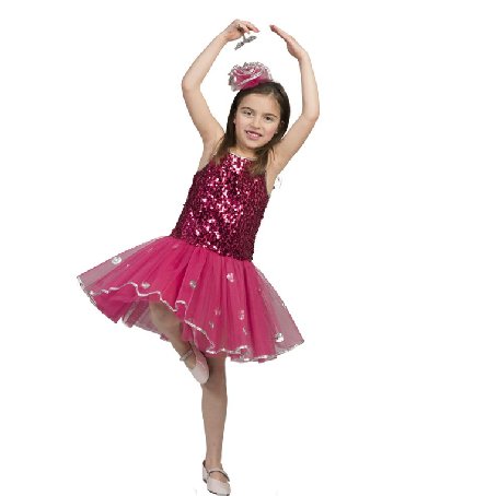 Ballerinakleid, pink, Gr. 116