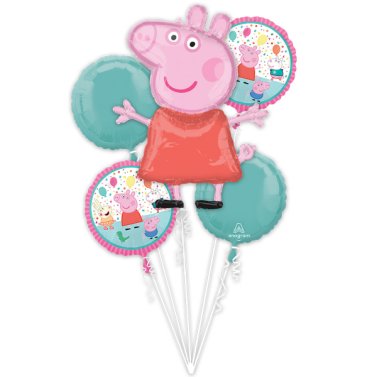 Bouquet Peppa Pig, 5-tlg.