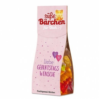 Fruchtgummi Bärchen -  Geburtstag