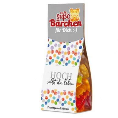 Fruchtgummi Bärchen -  Geburtstag