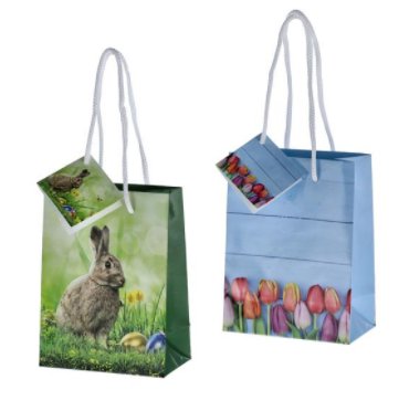 Geschenktüte Ostern, 11 x 14 x 6 cm