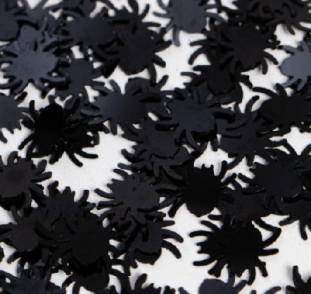 Spinnen Konfetti, schwarz -14g Spinnen Konfetti, schwarz -14g