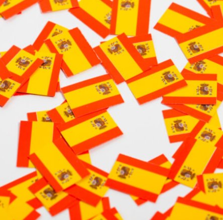 Spanien - Fahnen Konfetti, 150 Stück