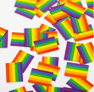 Tischkonfetti Rainbow, Pride, 150 Stück