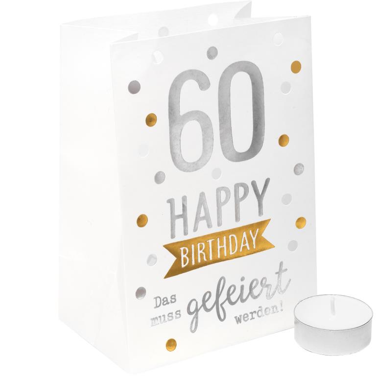 Lichttüte zum 60.Geburtstag
