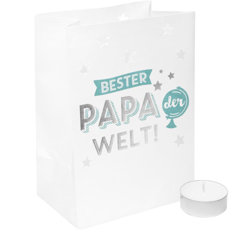 Lichttüte Bester Papa