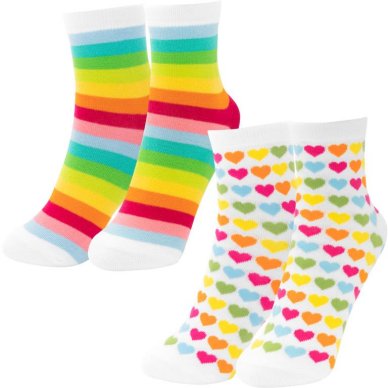 Socken-Set Motiv Bunt