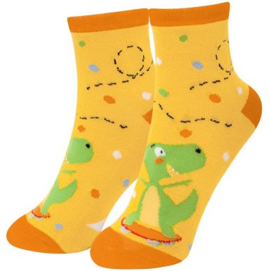 Zaubersocken Motiv Dino