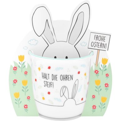 Tasse Hase-Halt die Ohren steif