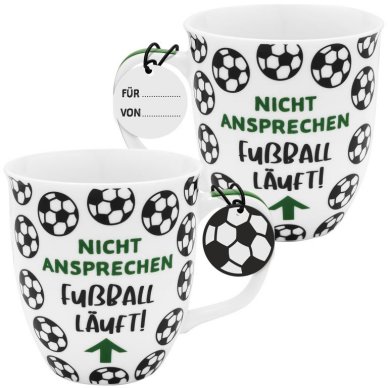 Tasse Fußball - Nicht ansprechen