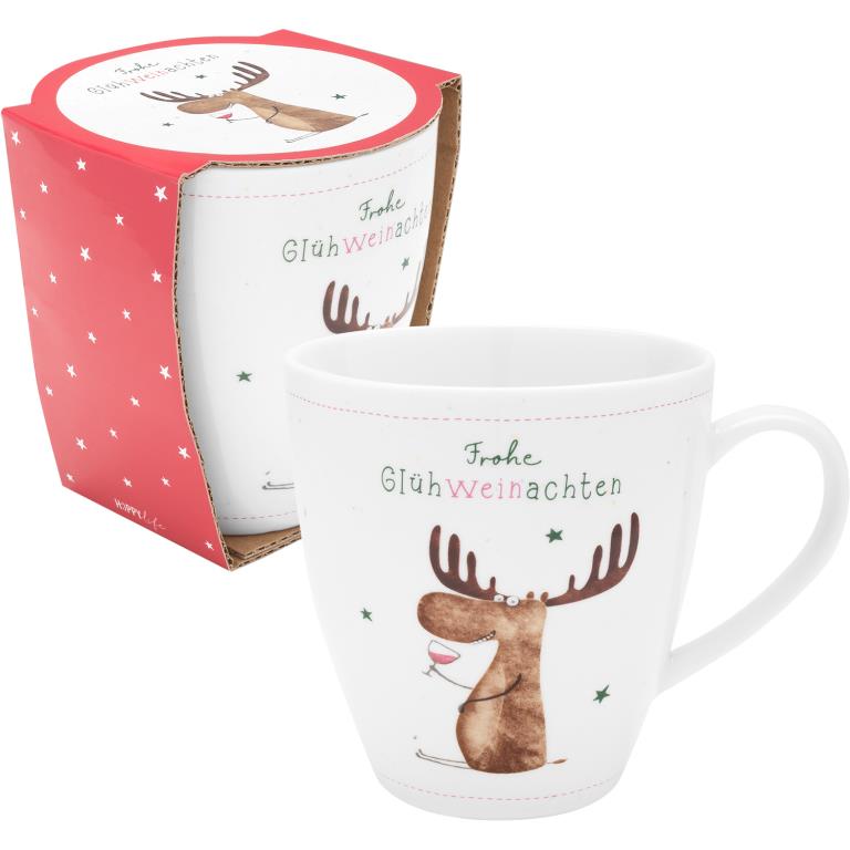 Wintertasse Fröhliche Glühweihnachten