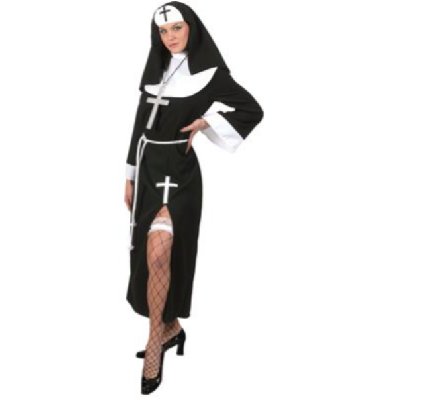 Kostüm Nonne, Gr. 44/46