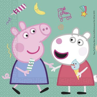 Servietten Peppa Pig - Modell 2023