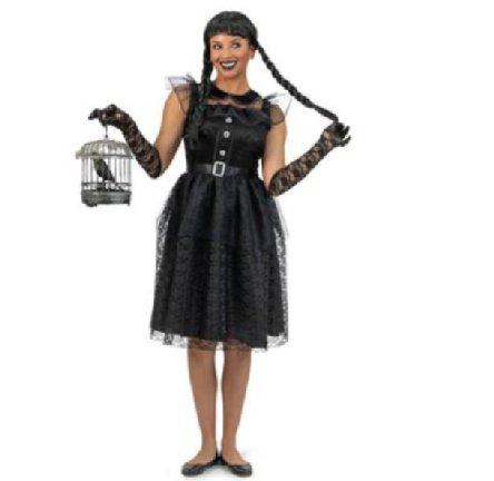 Halloween Verkleidung, schwarz, 48-50
