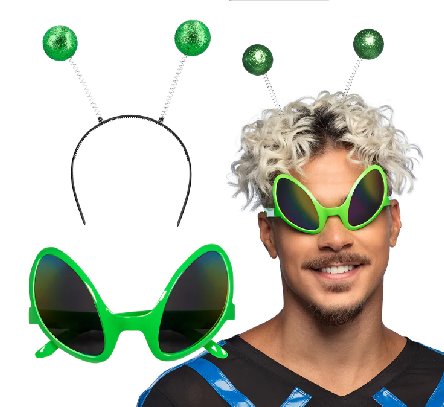 Alien Verkleidungsset Alien Verkleidungsset