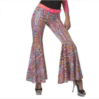 Gestreifte Hippie Hose, 36/38