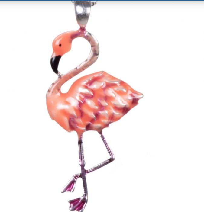 Halskette Flamingo