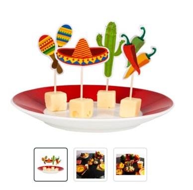 Mexico Party Picker, 12 Stück