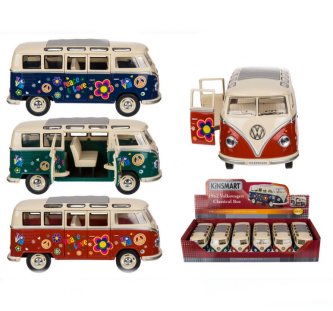 VW T1 Bus 1962 Peace u. Love, 17,5 cm