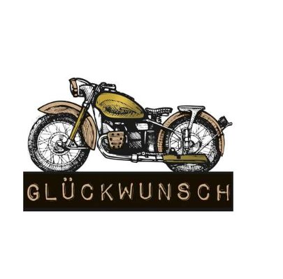 Glückwunschkarte mit Umschlag