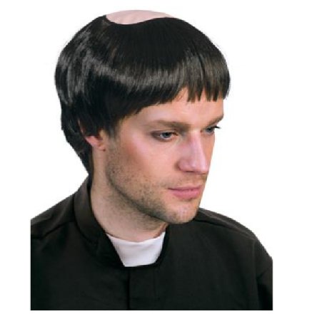 Perücke Mönch