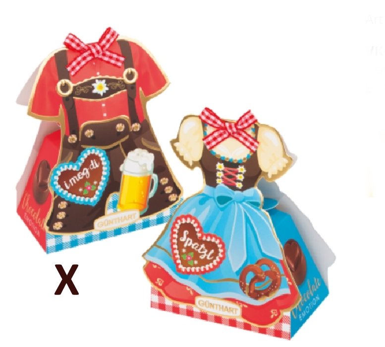 Pralinen Geschenk Volksfest - Lederhose Pralinen Geschenk Volksfest - Lederhose