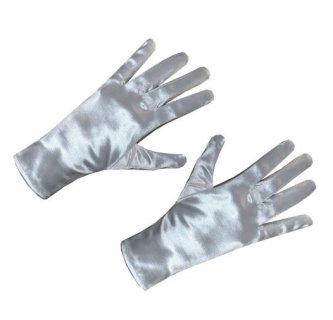 Handschuhe, weiß - 25 cm