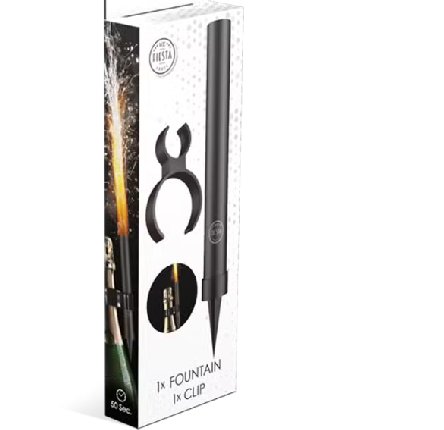 Tortenfontäne, 12 cm und Clip-Set Tortenfontäne, 12 cm und Clip-Set