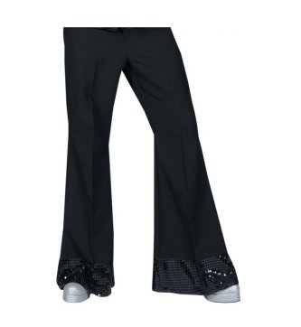 Disco Herren Hose,schwarz, 52/54