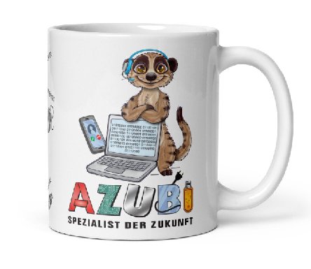 Azubi Tasse Büro Kaffeebecher