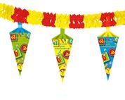 Banner Schulanfang mit Schultüte