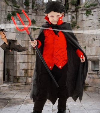 Dracula Kostüm Junge, 116-134