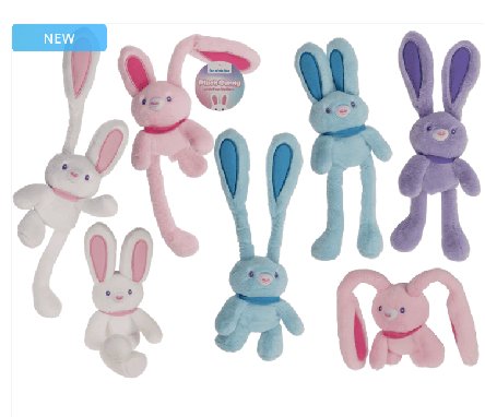 Plüsch-Hase mit Pop-Up Ohren Plüsch-Hase mit Pop-Up Ohren