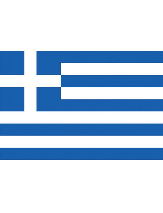 Griechenland Griechische Gast Geschenk Artikel Fahne Flagge Fan Uhr 1094 