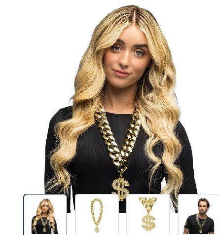 Halskette Dollar Memphis Halskette Dollar Memphis