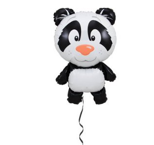 Folienballon Panda, 50 x 90 cm Folienballon Panda, 50 x 90 cm