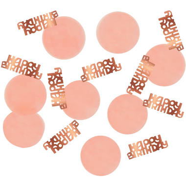 Konfetti Elegant Lush Blush Happy Birthday