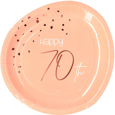 Teller Elegant Lush Blush, 70 Jahre