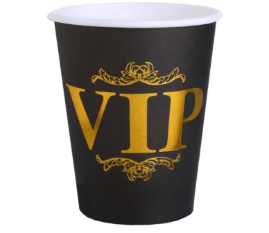 VIP Becher, Trinkbecher, 10 Stück