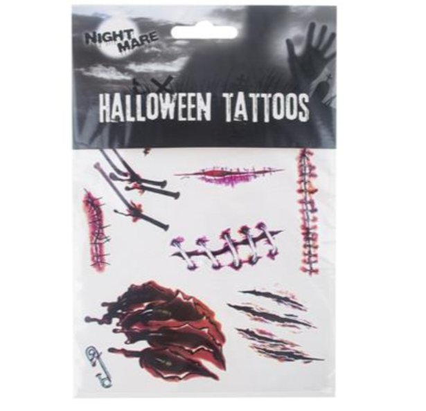 Halloween 12x Tattoos Halloween 12x Tattoos